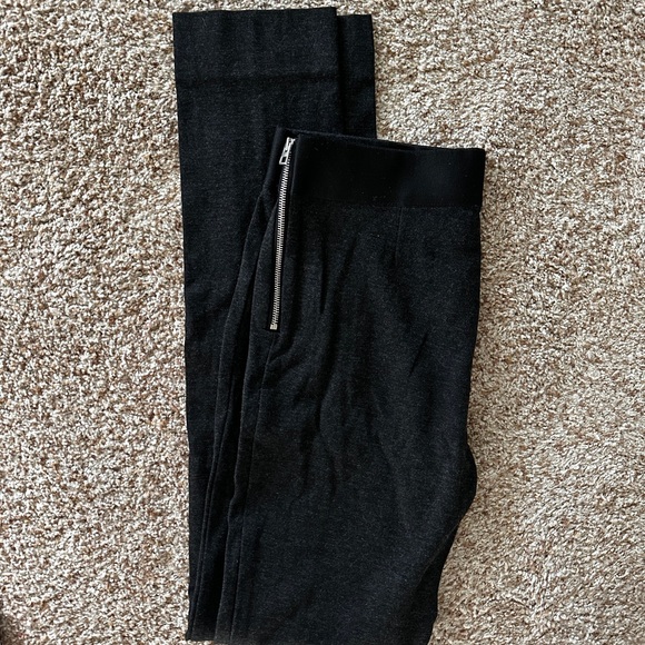 Everlane Cotten Stretch Trousers Grey - size small - Picture 2 of 3